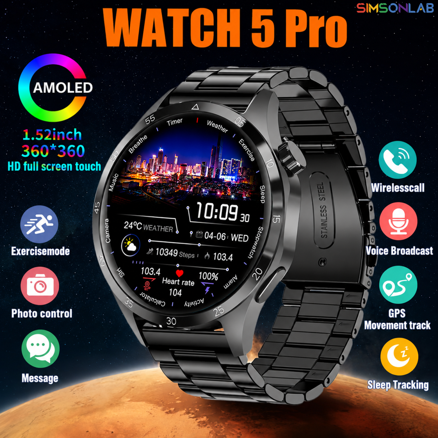 Gymnastics Rings - 2026 Watch 5 Pro GPS Track