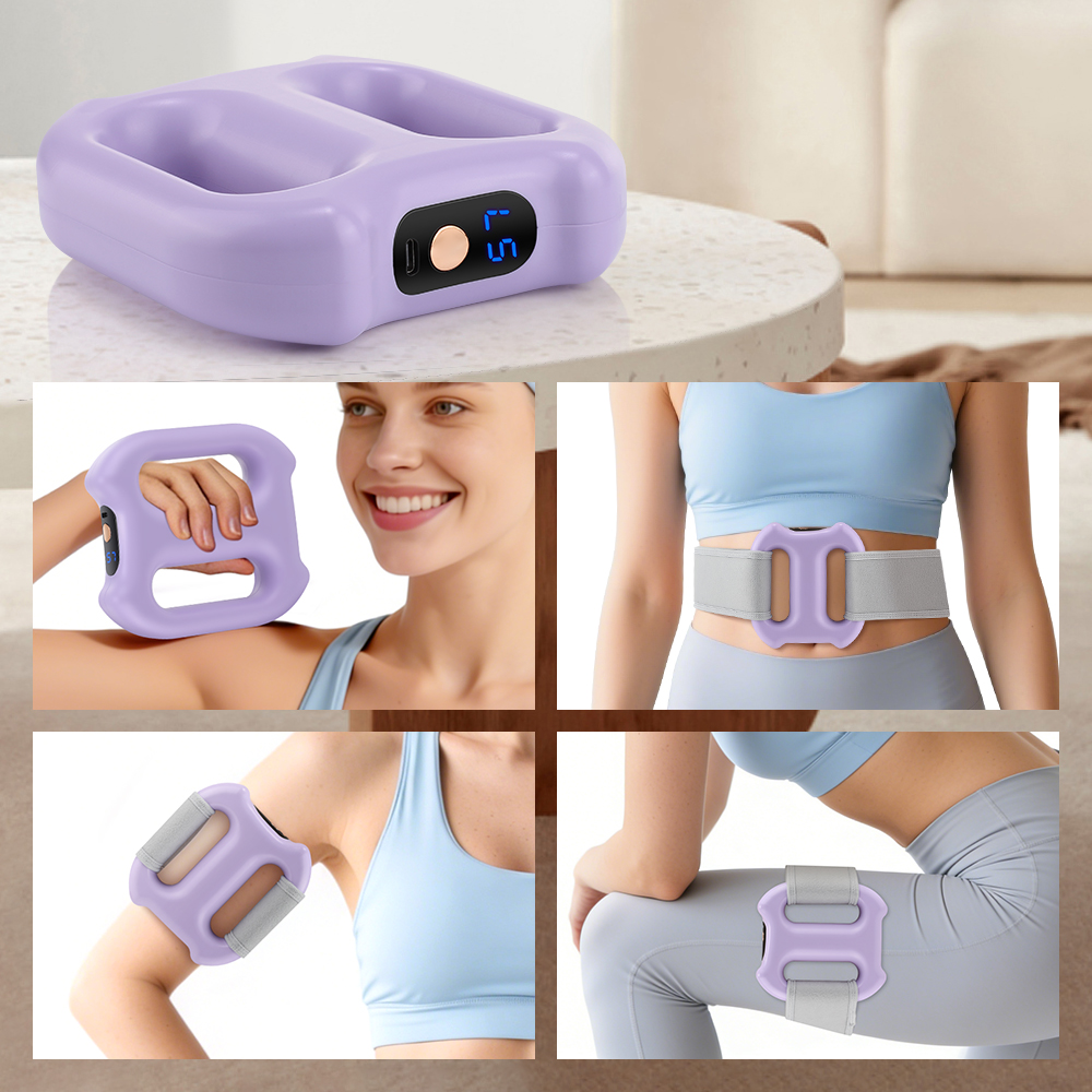 Gymnastics Rings - Multi-Function Electric Fascia Ring Full-Body Vibration