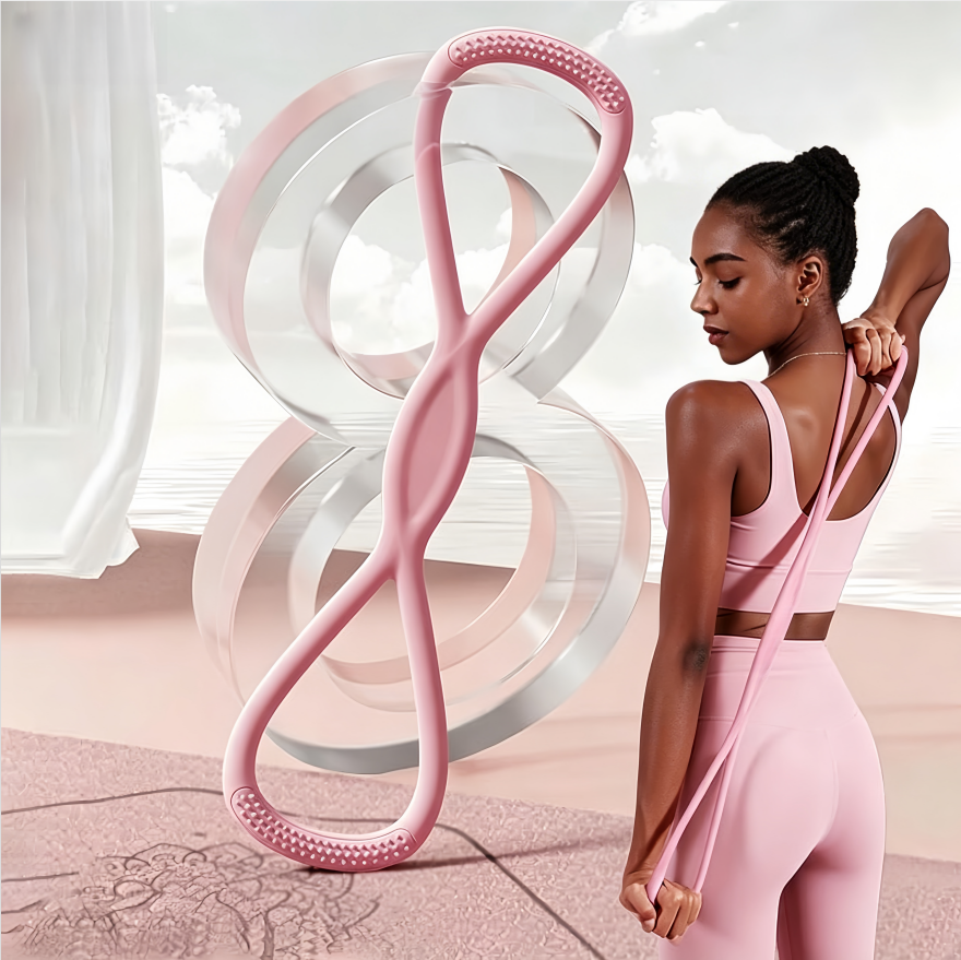 Yoga Fitness Resistance Band - 1pcs Resistance Bands for Women Men,