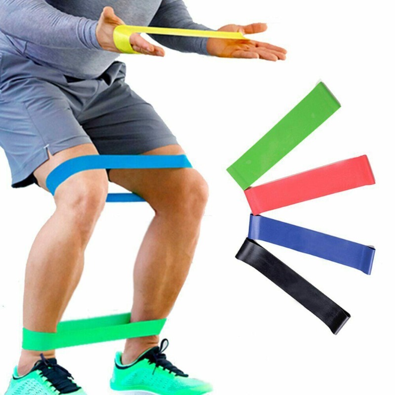 Yoga Fitness Resistance Band - TPE Resistance Bands Fitness Set Rubber
