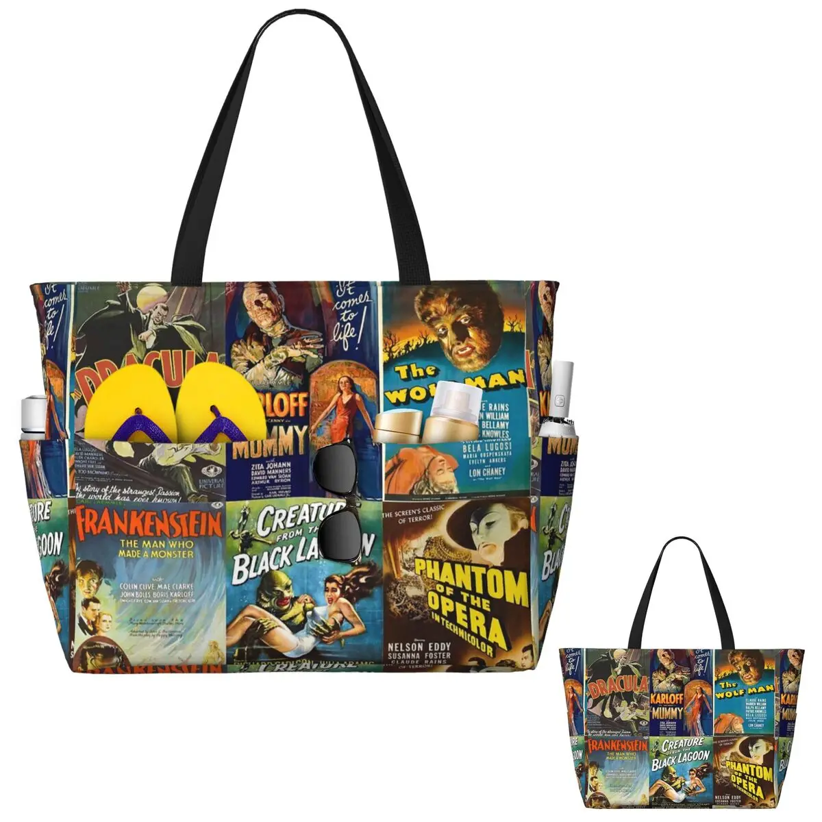 Universal Monsters Beach Tote  - Yoga Fitness Tote recensie en prijs