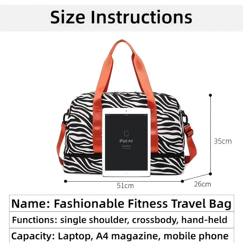 Dry And Wet Separation Large C - Yoga Fitness Tote recensie en prijs