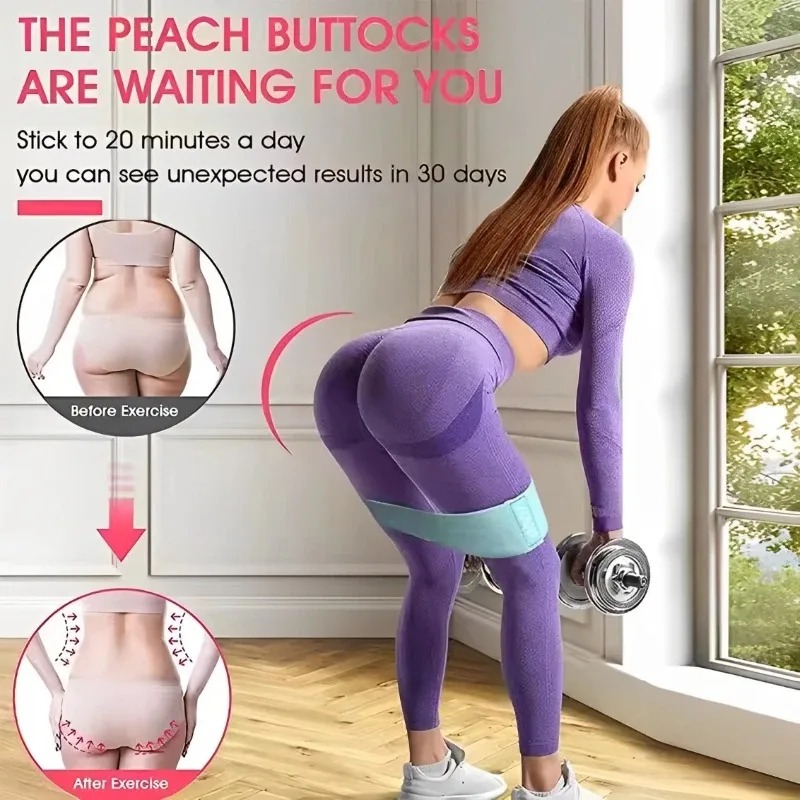 3Pcs Fabric Resistance Hip Boo - Yoga Fitness Resistance Band recensie en prijs