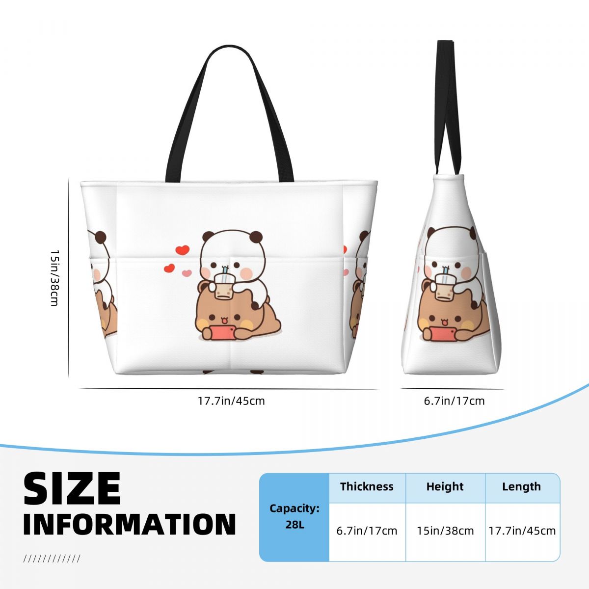 Bear And Panda Bubu Dudu Ballo - Yoga Fitness Tote recensie en prijs