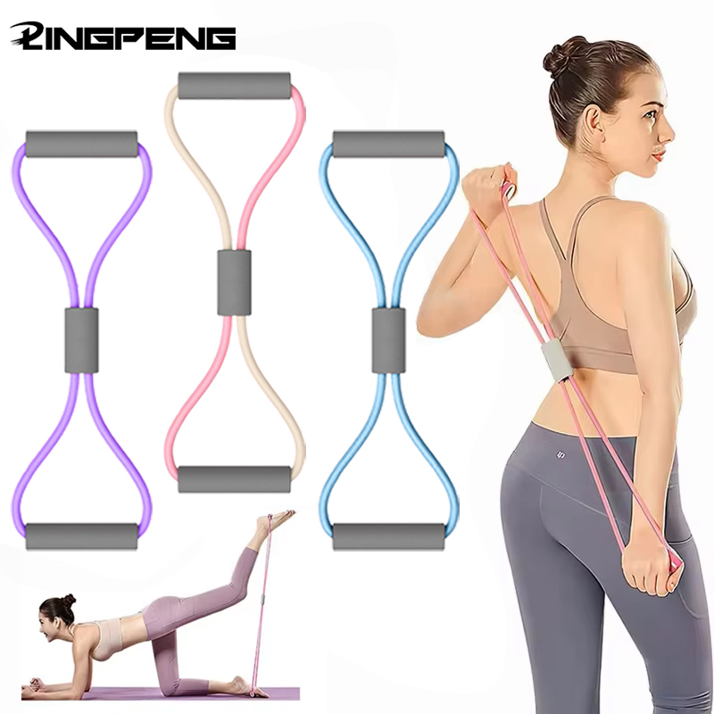 1Pcs Home Gym Elastic Band Por - Yoga Fitness Resistance Band recensie en prijs