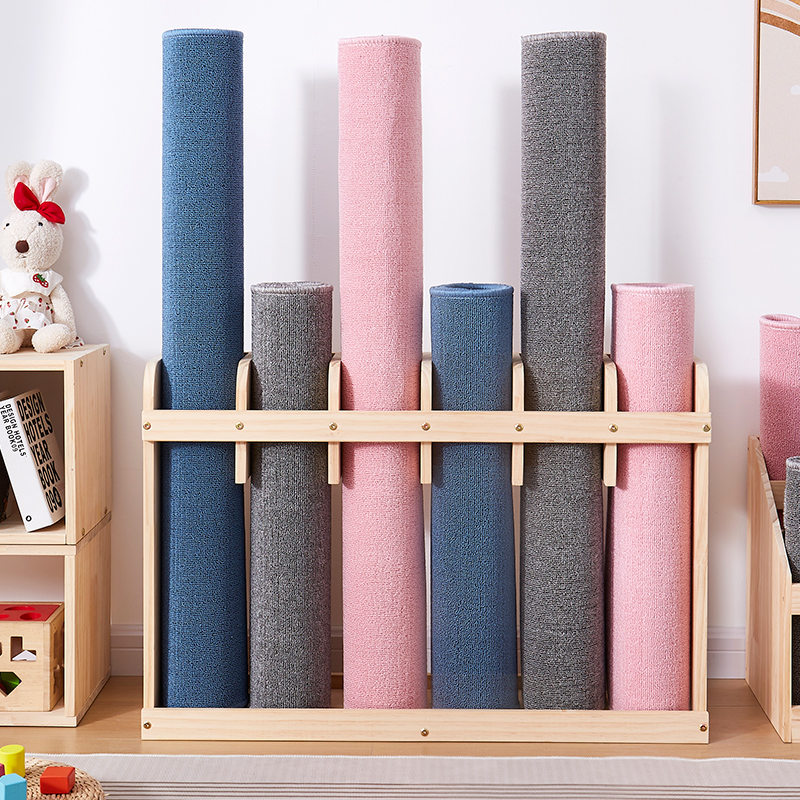 Solid Wood Floor Storage Rack  - Yoga Fitness Gear recensie en prijs