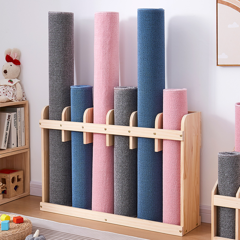 Solid Wood Floor Storage Rack  - Yoga Fitness Gear recensie en prijs
