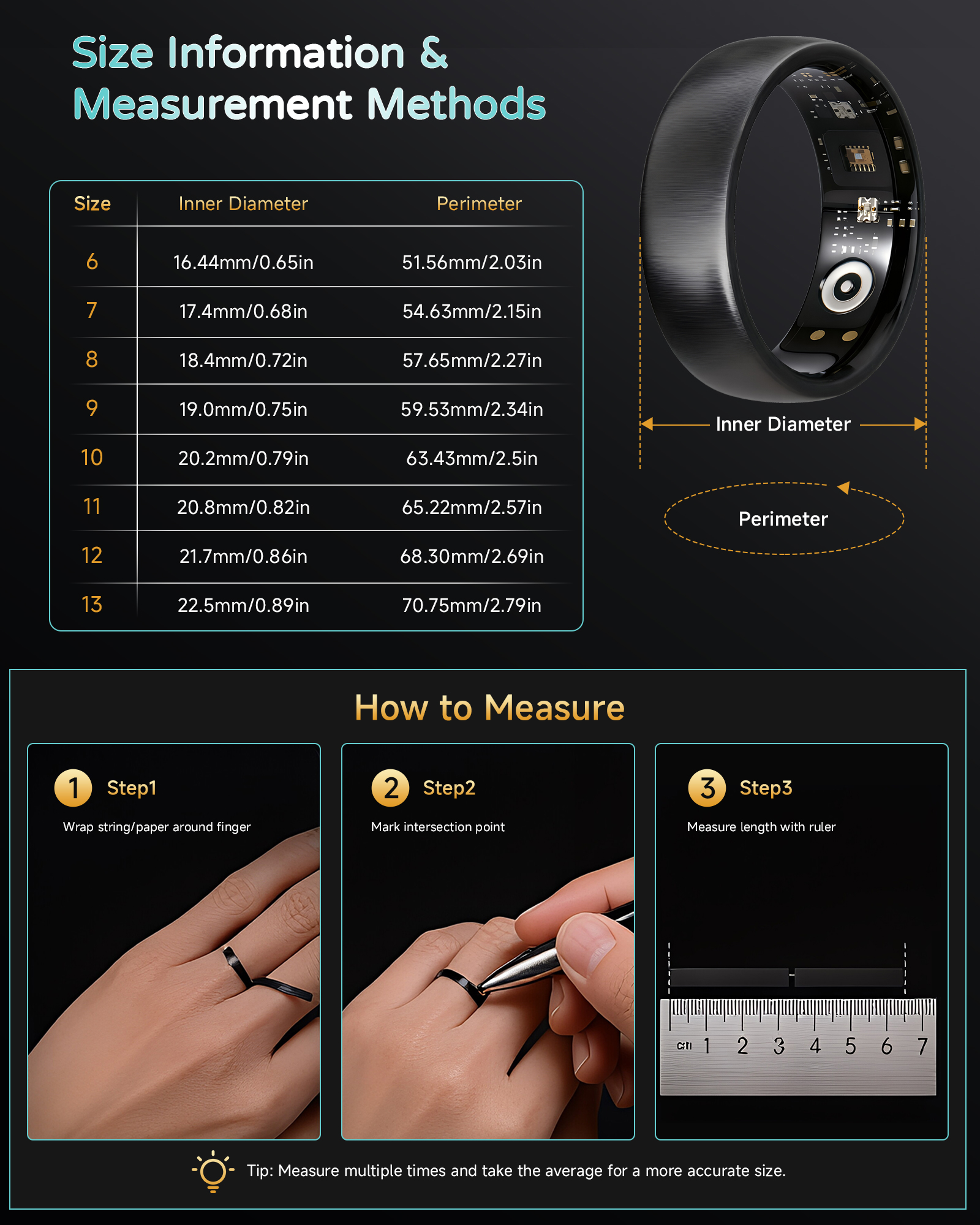 AURA Matt Smart Ring Fitness S - Gymnastics Rings recensie en prijs