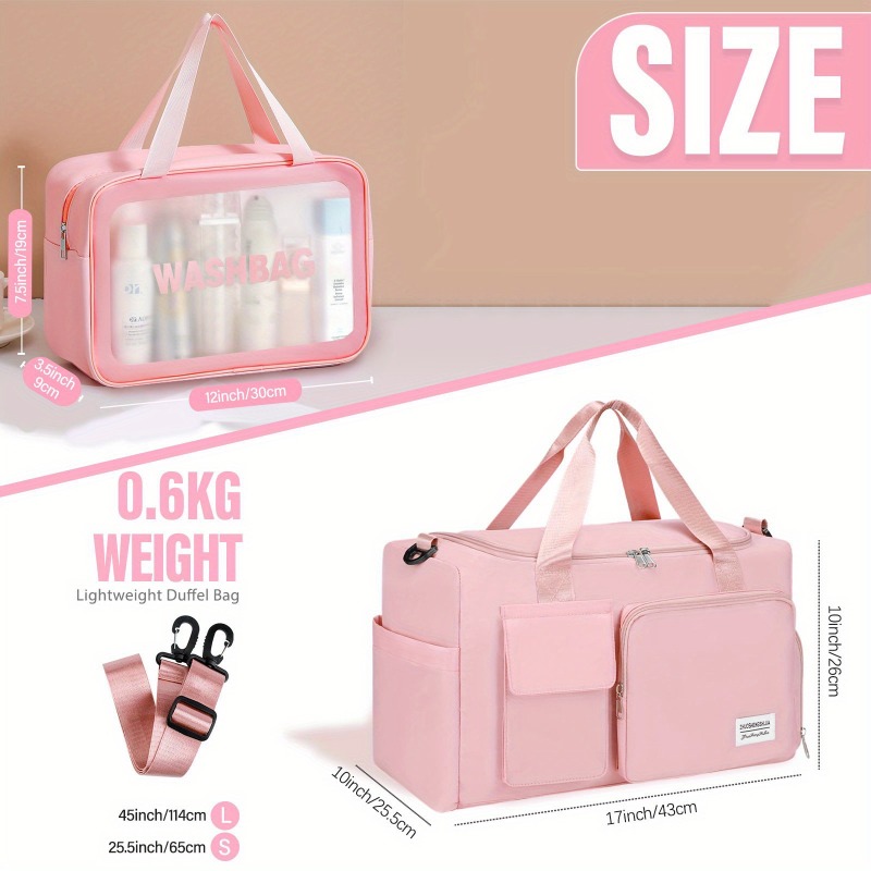 Large Capacity Travel Duffel B - Yoga Fitness Tote recensie en prijs