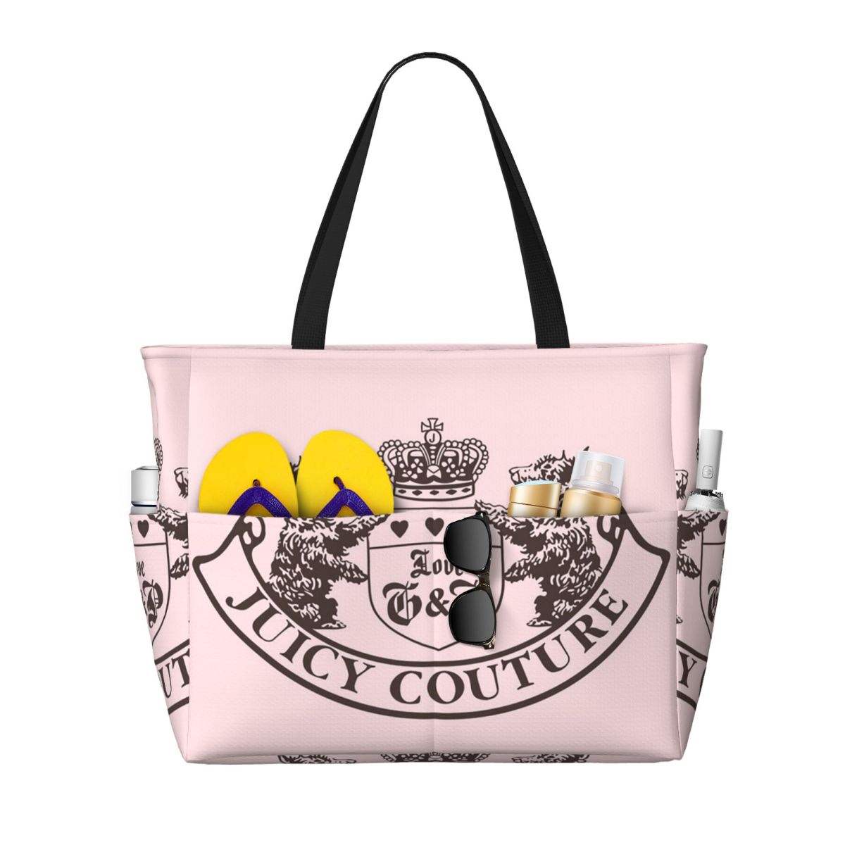 Y2k Juicy Couture Crest Beach  - Yoga Fitness Tote recensie en prijs