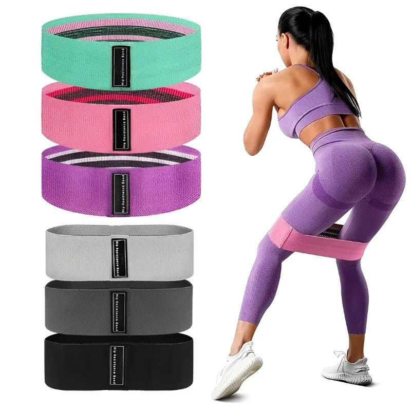 3Pcs Fabric Resistance Hip Boo - Yoga Fitness Resistance Band recensie en prijs