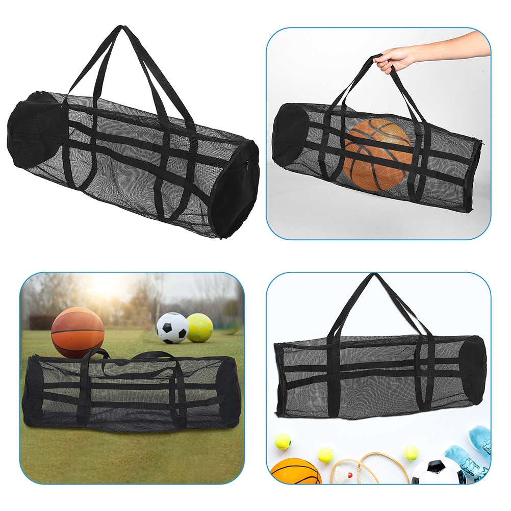 Large Sports Ball Bag Mesh Des - Yoga Fitness Gear recensie en prijs