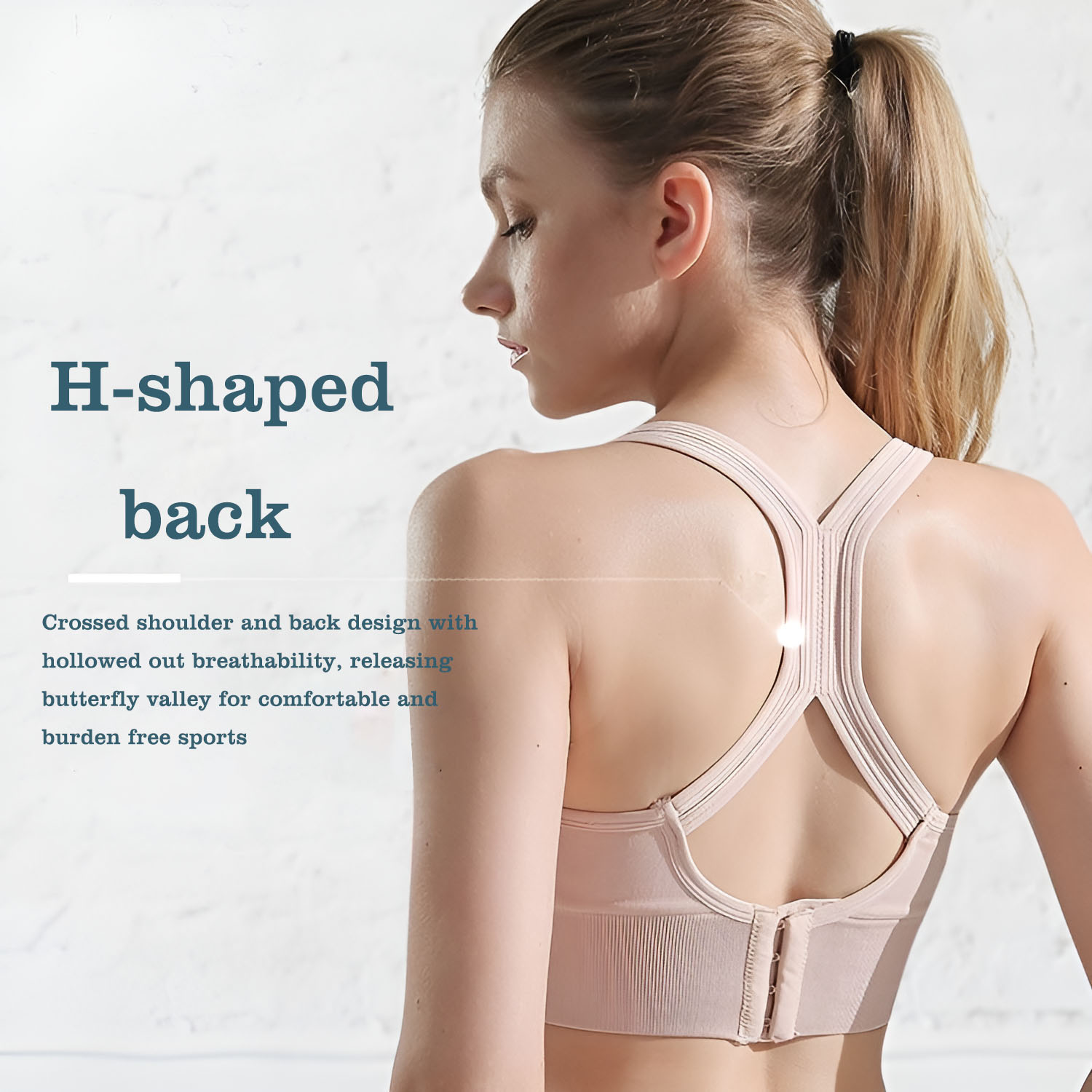 Women's Cross Back Sports Bra  - Gymnastics Rings recensie en prijs