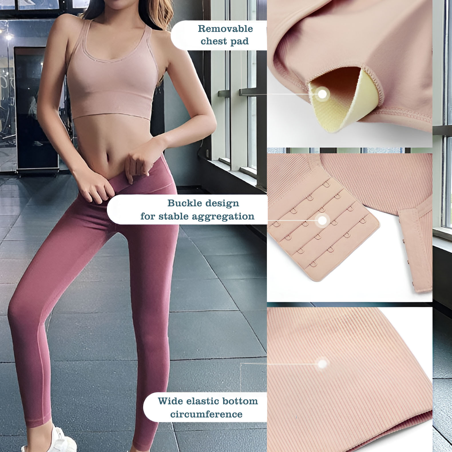 Women's Cross Back Sports Bra  - Gymnastics Rings recensie en prijs
