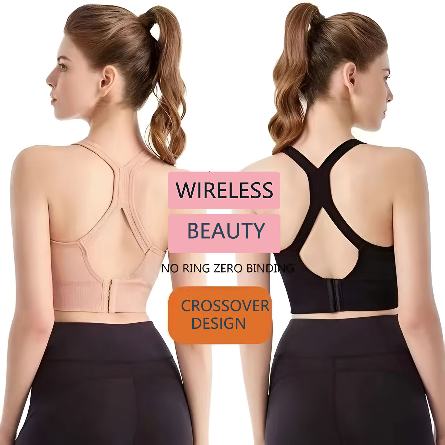 Women's Cross Back Sports Bra  - Gymnastics Rings recensie en prijs