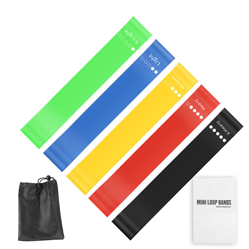 5Pcs TPE Resistance Bands Set  - Yoga Fitness Resistance Band recensie en prijs