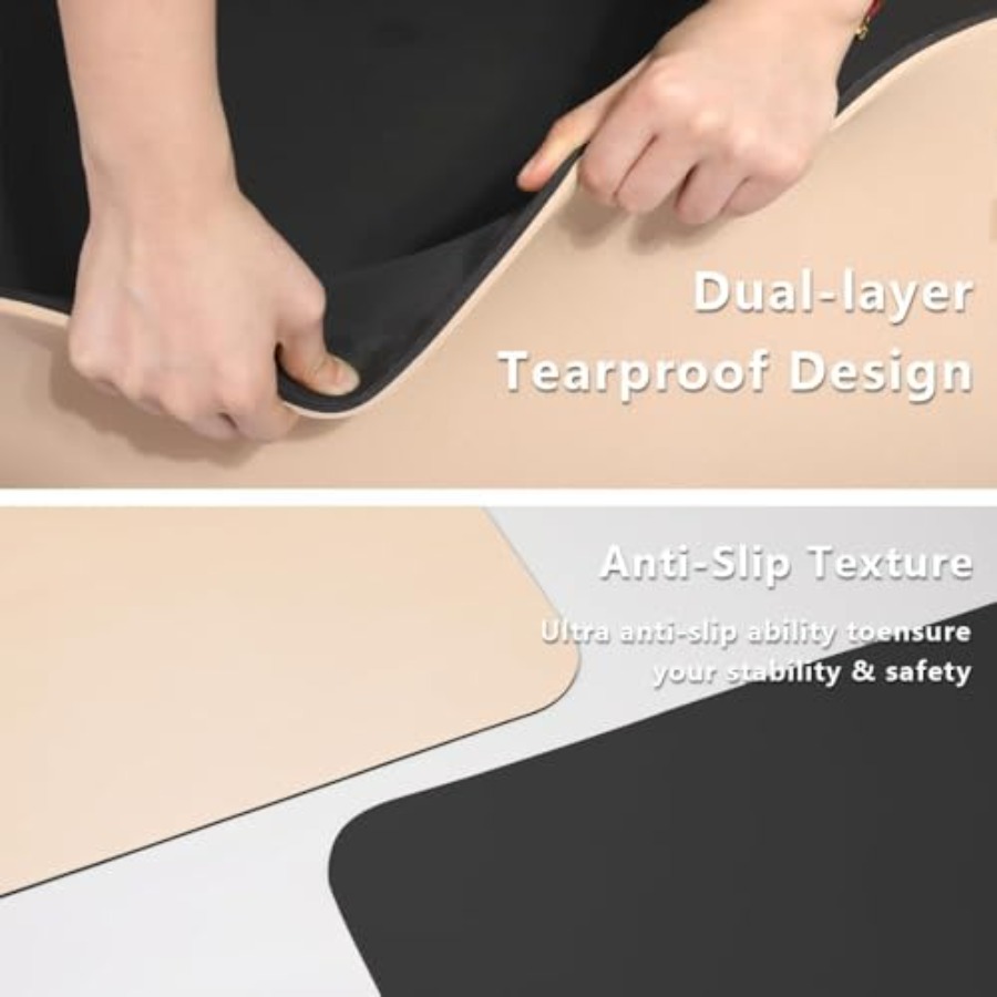 Wide Yoga Mat-80cm Non Slip Ex - Yoga Fitness Resiliation recensie en prijs