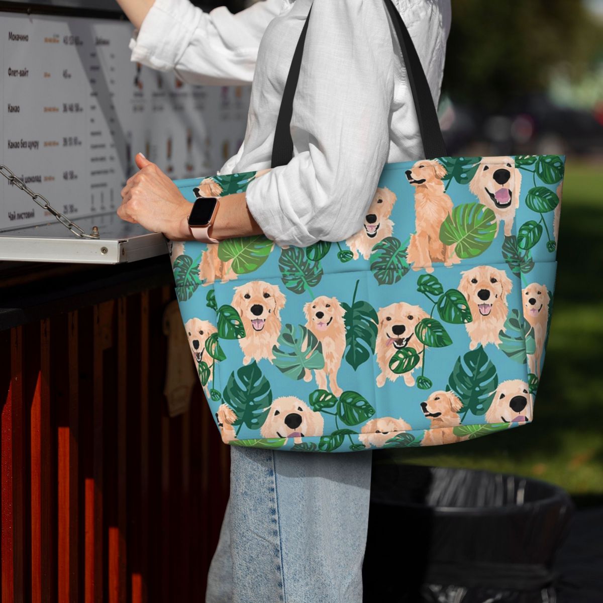 Golden Labrador Retriever Dog  - Yoga Fitness Tote recensie en prijs