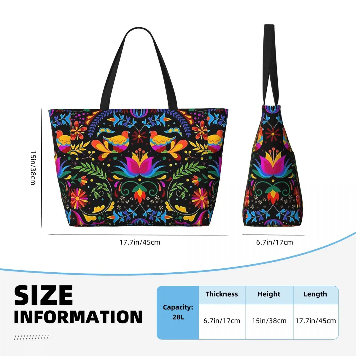 Mexican Flowers And Birds Beac - Yoga Fitness Tote recensie en prijs