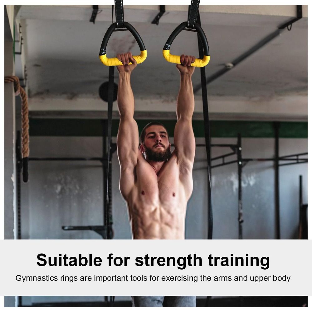 1 Pair Premium No-Punch Gymnas - Gymnastics Rings recensie en prijs